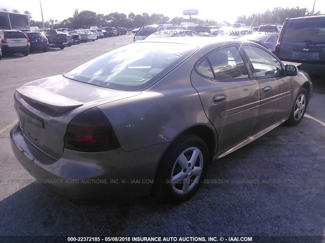 2G2WP552171161067 - 2007 PONTIAC GRAND PRIX ბეჟი ფოტო 4