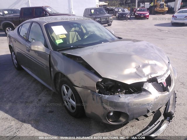 2G2WP552171161067 - 2007 PONTIAC GRAND PRIX ბეჟი ფოტო 6
