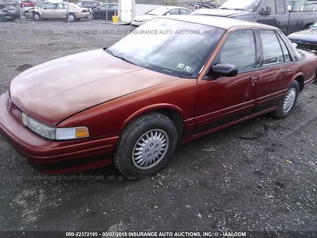 1G3WH52M2TF322706 - 1996 OLDSMOBILE CUTLASS SUPREME SL 橙色 照片 2