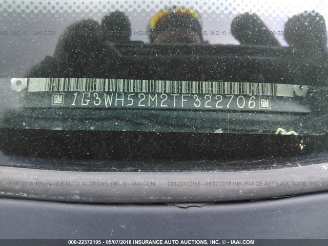 1G3WH52M2TF322706 - 1996 OLDSMOBILE CUTLASS SUPREME SL 橙色 照片 9