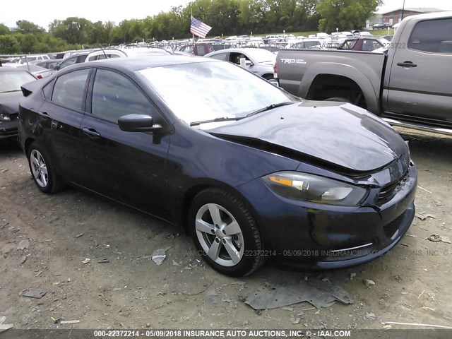 1C3CDFBB9FD159348 - 2015 DODGE DART SXT Dark Blue photo 1