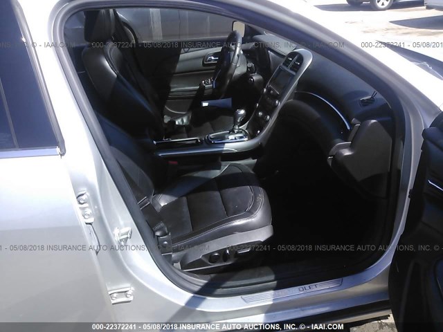 1G11H5SAXDU137034 - 2013 CHEVROLET MALIBU LTZ SILVER photo 5