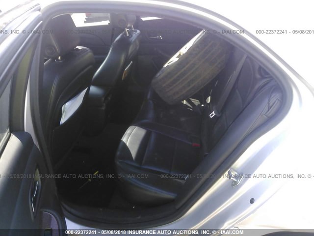1G11H5SAXDU137034 - 2013 CHEVROLET MALIBU LTZ SILVER photo 8