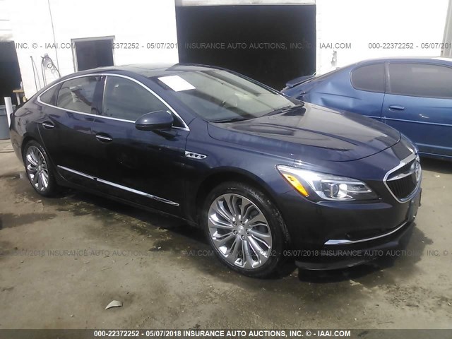 1G4ZP5SS6HU120710 - 2017 BUICK LACROSSE ESSENCE მუქი ლურჯი ფოტო 1