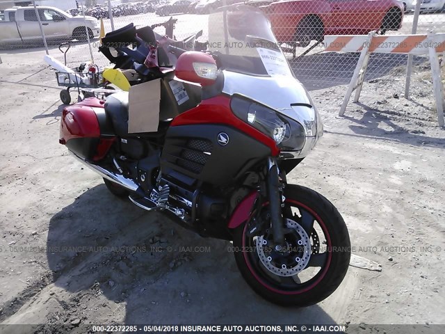 JH2SC6847DK001030 - 2013 HONDA GL1800 B RED photo 1