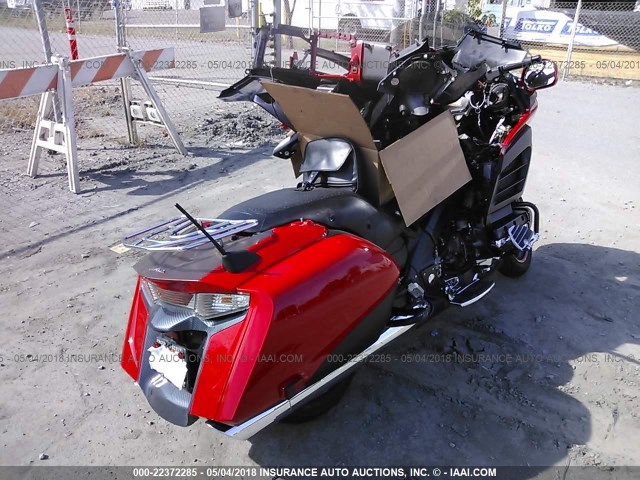 JH2SC6847DK001030 - 2013 HONDA GL1800 B RED photo 4