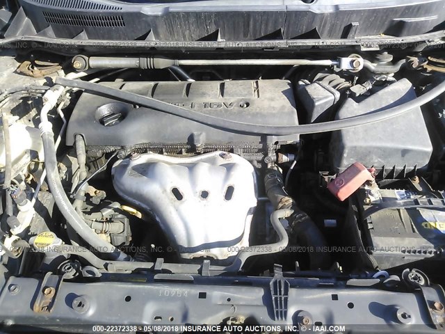 5Y2SN670X9Z403608 - 2009 PONTIAC VIBE GT GRAY photo 10