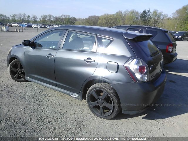 5Y2SN670X9Z403608 - 2009 PONTIAC VIBE GT GRAY photo 3