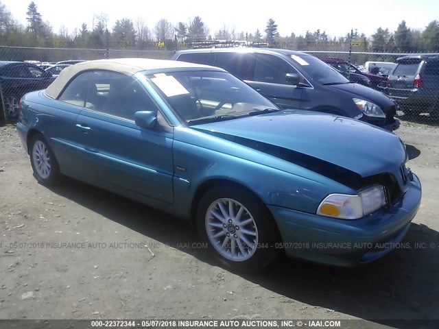 YV1NC5673WJ000294 - 1998 VOLVO C70 TURBO TEAL photo 1