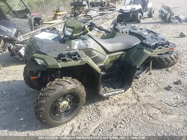 4XASXA851JB134975 - 2018 POLARIS SPORTSMAN 850 GREEN photo 2