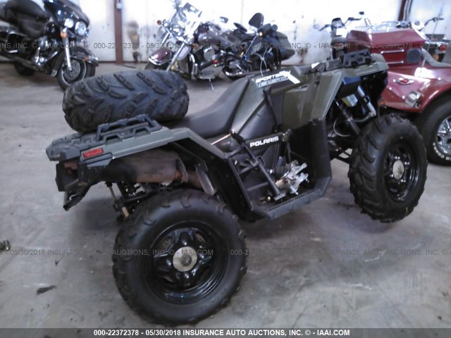 4XASXA851JB134975 - 2018 POLARIS SPORTSMAN 850 GREEN photo 4