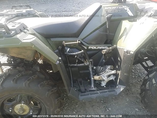 4XASXA851JB134975 - 2018 POLARIS SPORTSMAN 850 GREEN photo 8