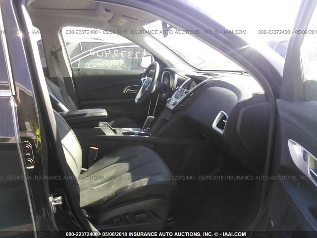 2GNALDEK2F6376803 - 2015 CHEVROLET EQUINOX LTZ BLACK photo 5