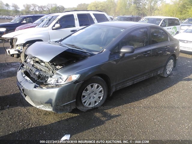 19XFA1F36AE082520 - 2010 HONDA CIVIC VP GRAY photo 2