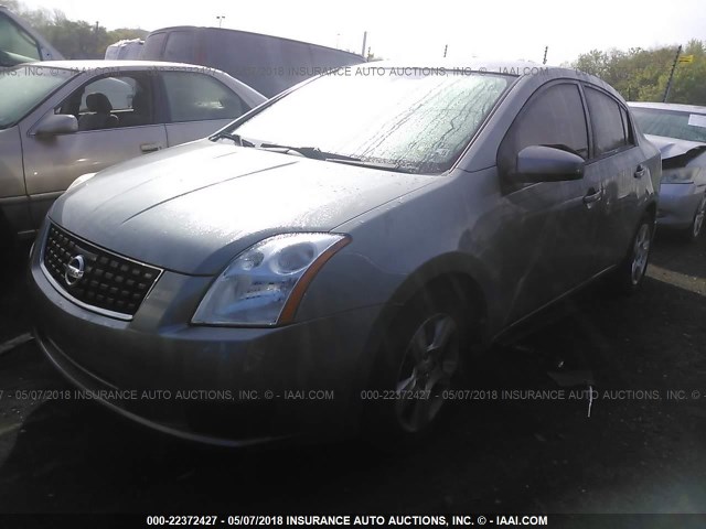 3N1AB61E17L634946 - 2007 NISSAN SENTRA 2.0/2.0S/2.0SL GRAY photo 2