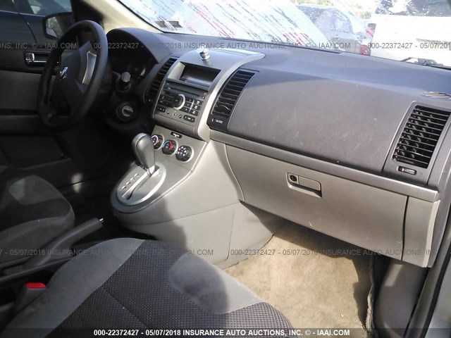 3N1AB61E17L634946 - 2007 NISSAN SENTRA 2.0/2.0S/2.0SL GRAY photo 5