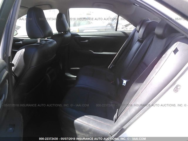 4T1BF1FK7FU956689 - 2015 TOYOTA CAMRY LE/XLE/SE/XSE WHITE photo 8