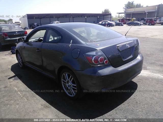 JTKDE3B75A0308614 - 2010 TOYOTA SCION TC 灰色 照片 3