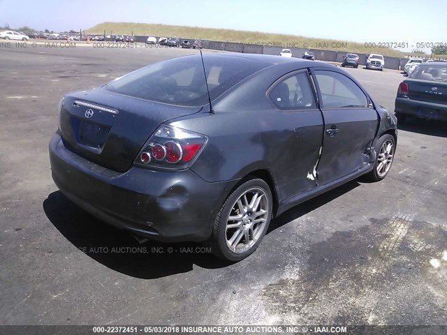 JTKDE3B75A0308614 - 2010 TOYOTA SCION TC 灰色 照片 4