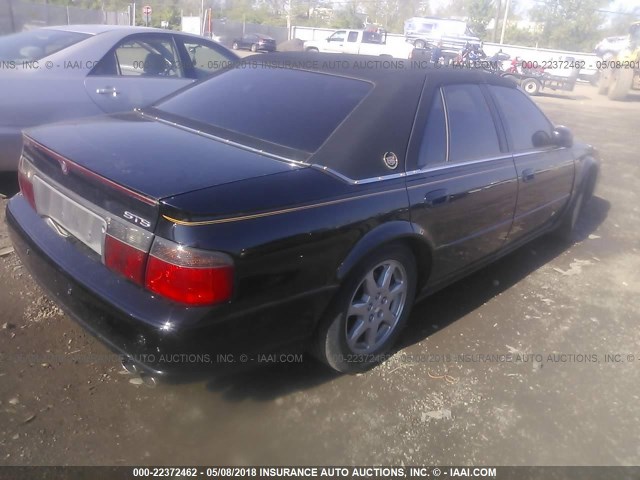 1G6KY54943U182650 - 2003 CADILLAC SEVILLE STS BLACK photo 4