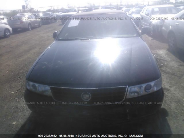 1G6KY54943U182650 - 2003 CADILLAC SEVILLE STS BLACK photo 6