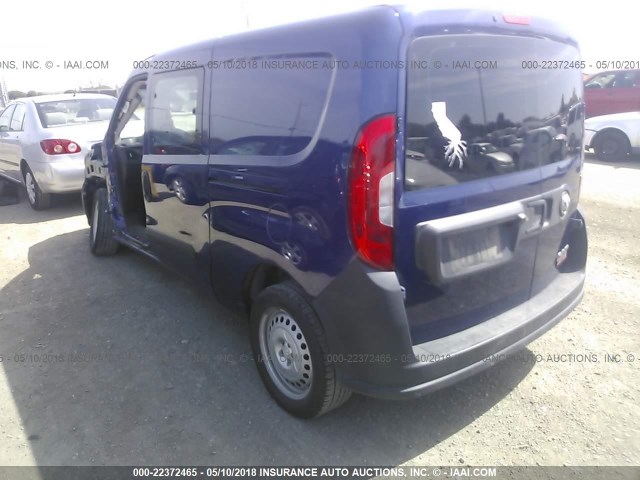 ZFBERFAT3G6C74037 - 2016 RAM PROMASTER CITY  蓝色 照片 3