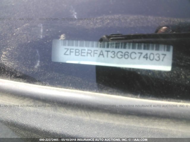 ZFBERFAT3G6C74037 - 2016 RAM PROMASTER CITY  蓝色 照片 9