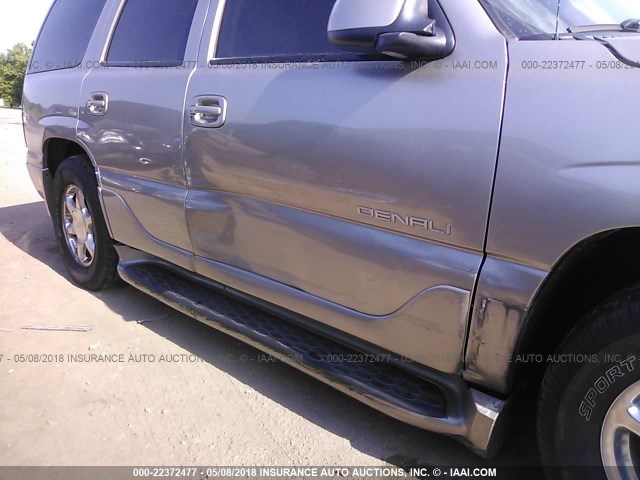 1GKEK63U33J149698 - 2003 GMC YUKON DENALI GOLD photo 6