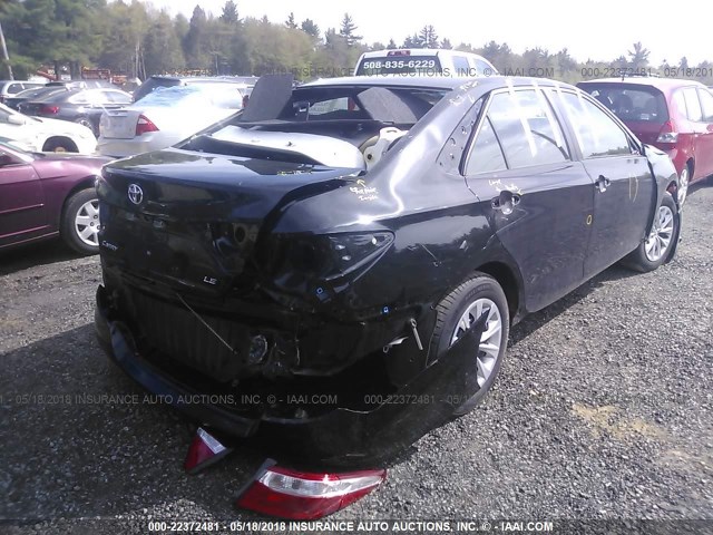 4T4BF1FK9FR507228 - 2015 TOYOTA CAMRY LE/XLE/SE/XSE 黑色 照片 4