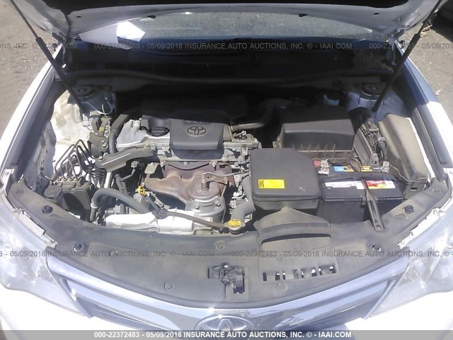 4T1BF1FK7CU540802 - 2012 TOYOTA CAMRY SE/LE/XLE 白色 照片 10