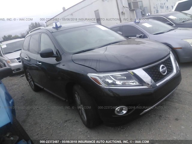 5N1AR2MM1GC644422 - 2016 NISSAN PATHFINDER S/SV/SL/PLATINUM BLACK photo 1