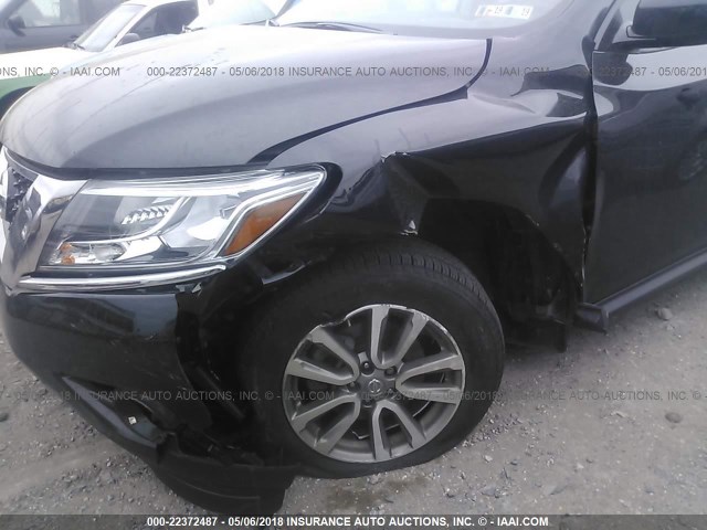 5N1AR2MM1GC644422 - 2016 NISSAN PATHFINDER S/SV/SL/PLATINUM 黑色 照片 6