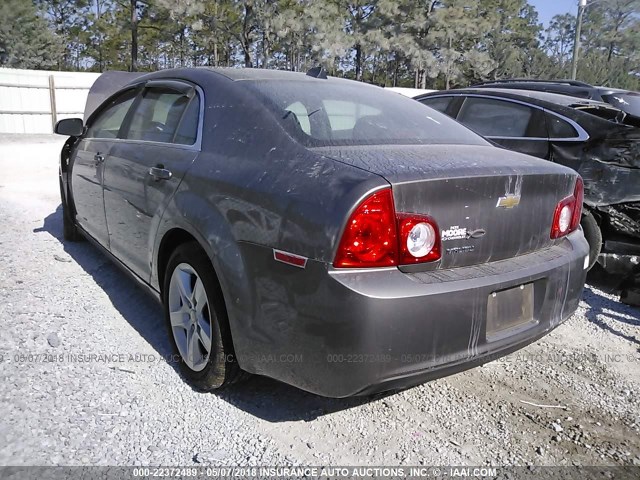 1G1ZB5E00CF138882 - 2012 CHEVROLET MALIBU LS 棕色 照片 3