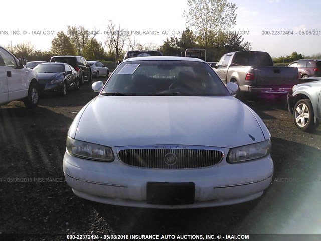 2G4WY52M7W1454755 - 1998 BUICK CENTURY LIMITED WHITE photo 6