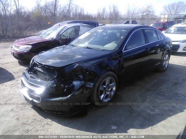 1G1ZB5E02CF288802 - 2012 CHEVROLET MALIBU LS 黑色 照片 2