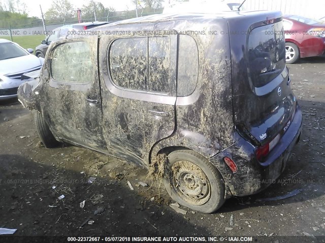 JN8AZ2KR4DT302904 - 2013 NISSAN CUBE S/SL PURPLE photo 3