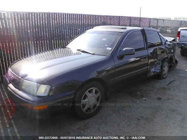 4T1GB11E7SU018057 - 1995 TOYOTA AVALON XLS ნაცრისფერი ფოტო 2