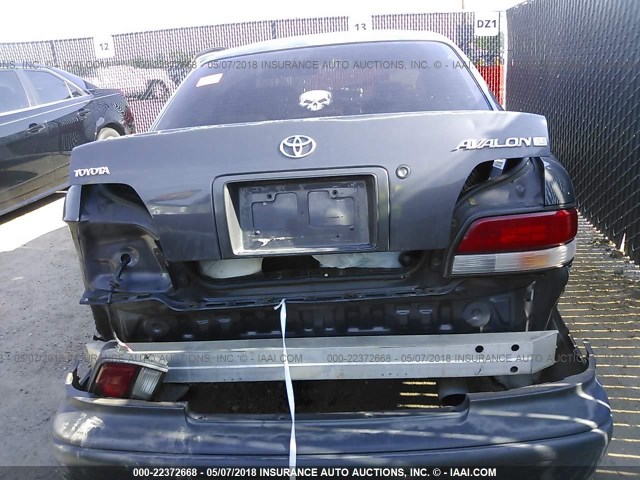 4T1GB11E7SU018057 - 1995 TOYOTA AVALON XLS GRAY photo 6