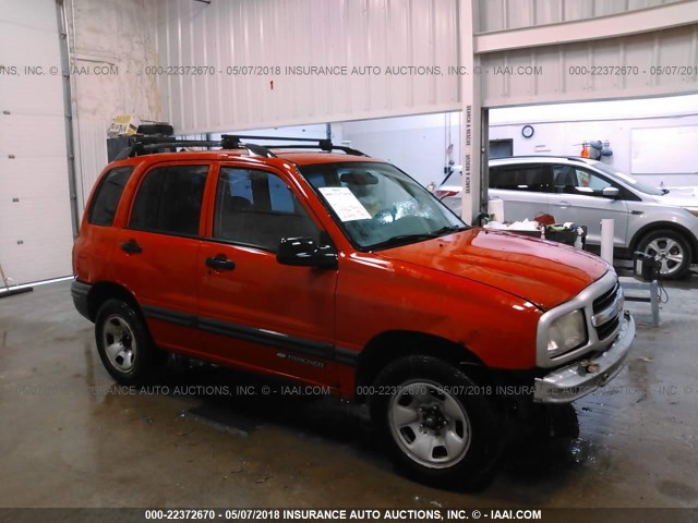 2CNBJ13C1Y6958158 - 2000 CHEVROLET TRACKER RED photo 1