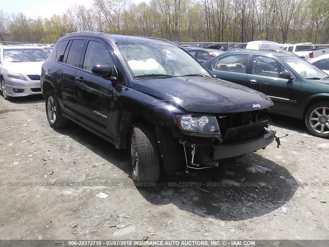 1C4NJDEB5FD163040 - 2015 JEEP COMPASS LATITUDE 黑色 照片 1