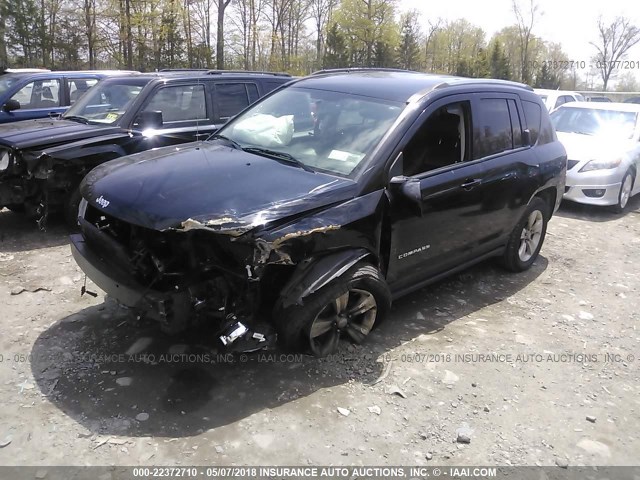 1C4NJDEB5FD163040 - 2015 JEEP COMPASS LATITUDE 黑色 照片 2