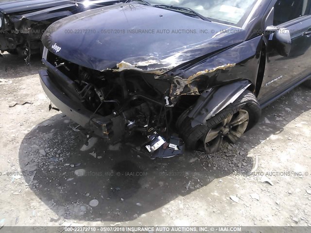 1C4NJDEB5FD163040 - 2015 JEEP COMPASS LATITUDE 黑色 照片 6