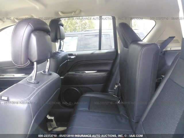 1C4NJDEB5FD163040 - 2015 JEEP COMPASS LATITUDE 黑色 照片 8