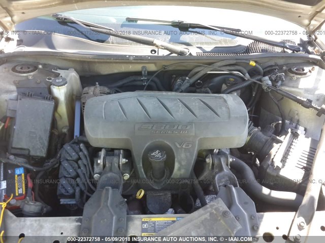 2G2WP552981129405 - 2008 PONTIAC GRAND PRIX ვერცხლისფერი ფოტო 10