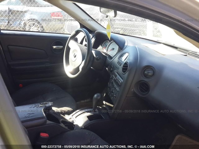 2G2WP552981129405 - 2008 PONTIAC GRAND PRIX ვერცხლისფერი ფოტო 5