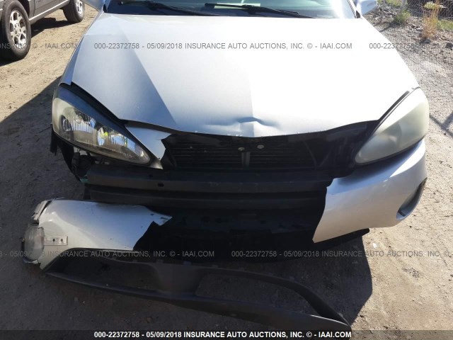 2G2WP552981129405 - 2008 PONTIAC GRAND PRIX ვერცხლისფერი ფოტო 6