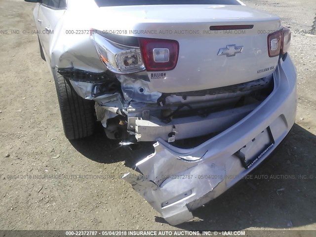 1G11H5SA4DF308879 - 2013 CHEVROLET MALIBU LTZ 银色 照片 6