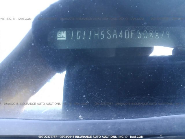 1G11H5SA4DF308879 - 2013 CHEVROLET MALIBU LTZ 银色 照片 9