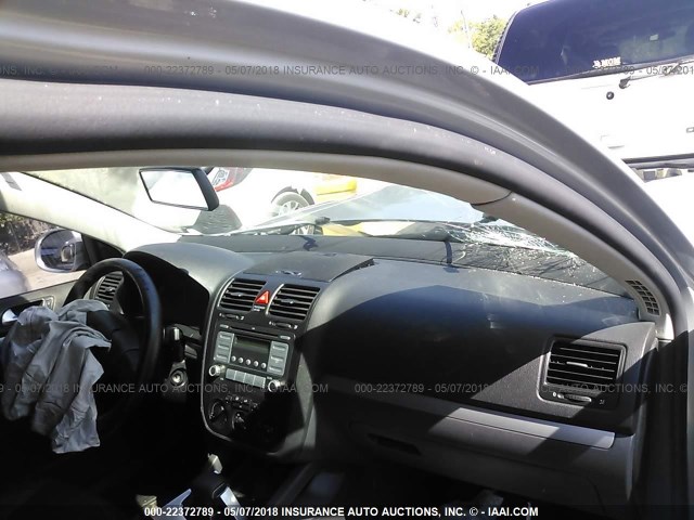 3VWEF81K07M136152 - 2007 VOLKSWAGEN JETTA WOLFSBURG 银色 照片 5