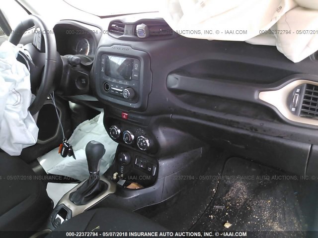 ZACCJBAB9HPE84309 - 2017 JEEP RENEGADE SPORT Նարնջագույն լուսանկար 5